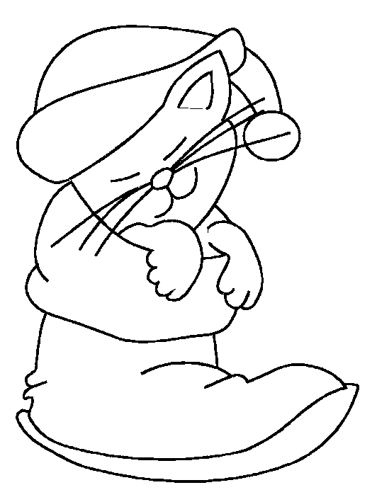 Skarpety świąteczne kolorowanki